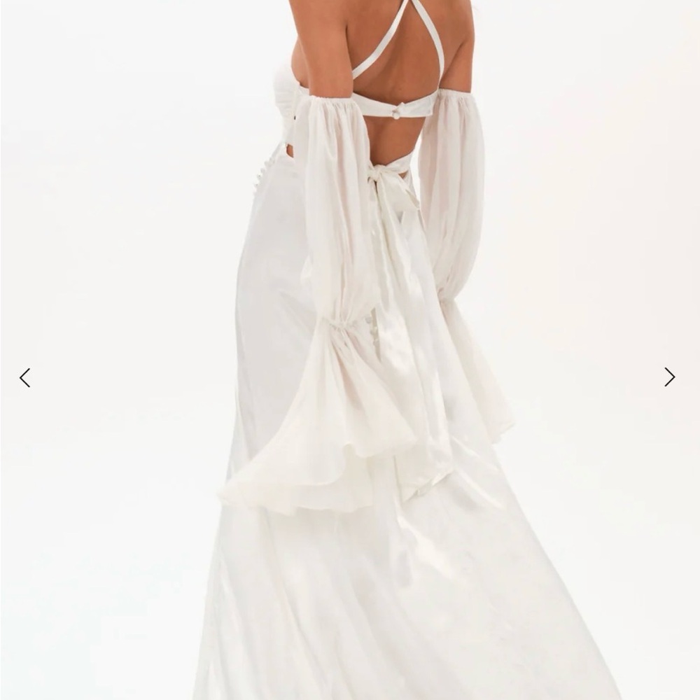 For Love & Lemons Esme Bridal Gown - Picture 4 of 11